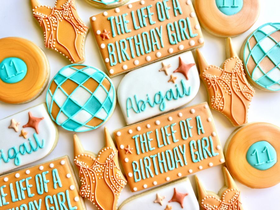 Decorated cookies by Wiser Cookie Co.