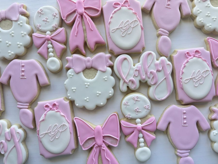 Decorated cookies by Wiser Cookie Co.