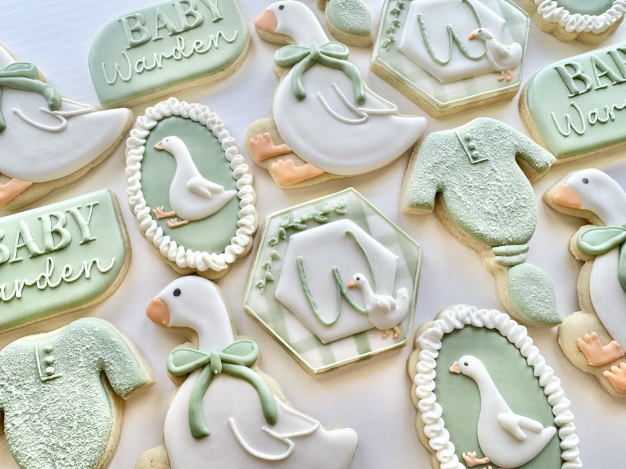 Decorated cookies by Wiser Cookie Co.